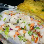 Ceviche de pescado