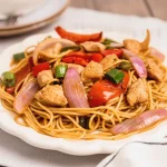 Tallarín Saltado de pollo