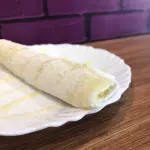 Tapioca de queijo e leite condensado