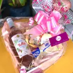 Cesta coração romântico