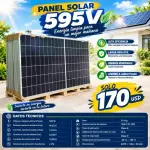 Panel Solar 595w