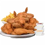 7 PRESAS + PAPAS FRITAS
