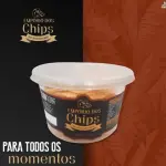 Chips de Parmesão - Desidratado
