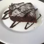 Brownie libre de gluten