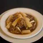 Pollo con espárragos