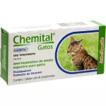 Chemital Gatos c/ 4 comprimidos