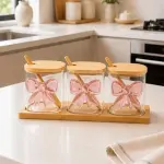 Set de 3 reposteros lazos
