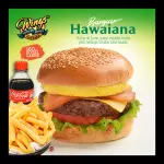 H.HAWAIANA EN COMBO (PAPAS+COLA PEQ)