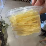Queijo provolone desidratado