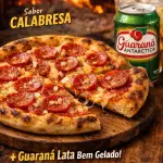 (off 14%) Pizza Média 25CM + Refri