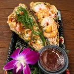 TEMAKI CAMARÃO TEMPERADO FRITO