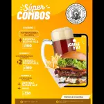 PROMO HAMBURGUESA CON CERVEZA