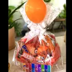 Cesta Divertidamente laranja