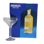 VODKA ABSOLUT 750ML+TAÇA