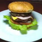 Hamburguesa doble mixta