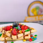 4 WAFFLES DE CASA