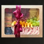 Gift Box Pequena - Kraft c/ Visor