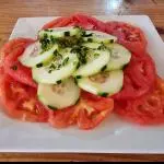 Ensalada Pepino Tomate Individual