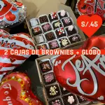 Brownies + globo