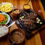 BAIÃO DE DOIS C/PICANHA MÉDIA