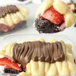 Brownie Elite Ninho, Morango Nutella