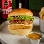 Hamburguesa sencilla con Filete