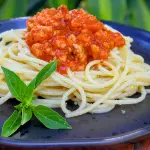 Pasta a la bolognese