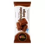 Picolé ao leite - chocolate belga