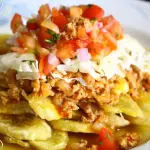 Tajadas con carne Molida