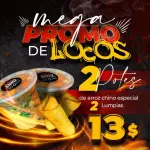 #5. PROMO 2 POTES ARROZ Y 2 LUMPIAS