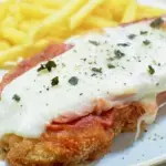 Milanesa con queso