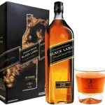 WHISKY BLACK LABEL 1L + Copo