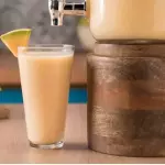 🍈 Agua de Melón con Leche