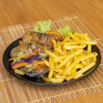 Peixe a cavala (posta)
