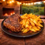 Lomo Liso + Papas fritas