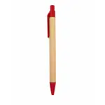 Lapicero rojo kraft RG0326