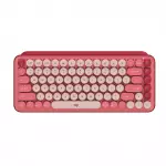 LOGITECH POP KEYS ROSADO