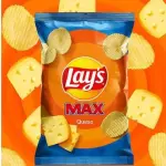 Lays max queso