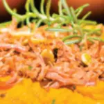 Escondidinho de carne com abóbora