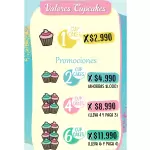 Promoción cupcakes