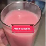Arroz con piña