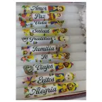 CAJA VELAS PESEBRE COLOMBIANO X 10UN