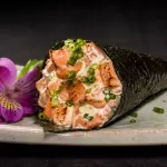 Temaki Salmon Grelhado