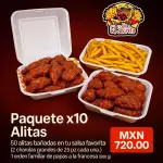 Paquete X10 alitas