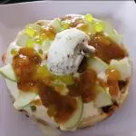 Waffle Frutos Verdes
