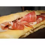 Sandwich de jamon crudo y queso