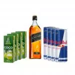 Black Label 1L + Red Bull