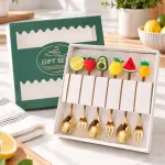 Set 6 cucharitas frutas