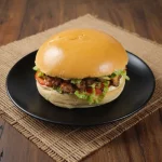 hamburguer de strogonoff