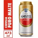 Amstel Lager Lata 473ml